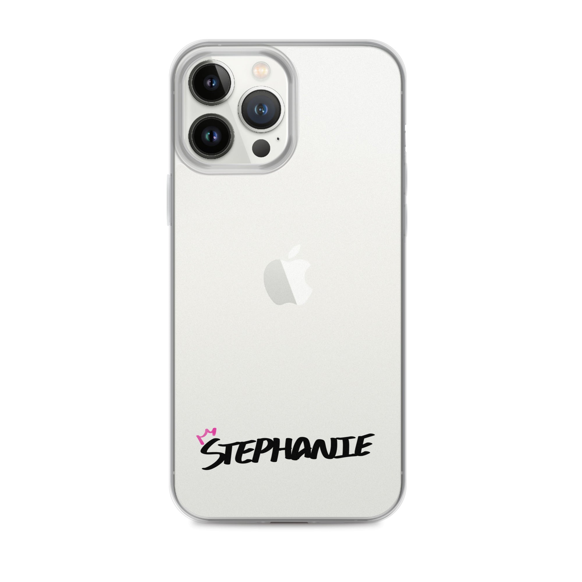 Clear iPhone Case - Stephanie