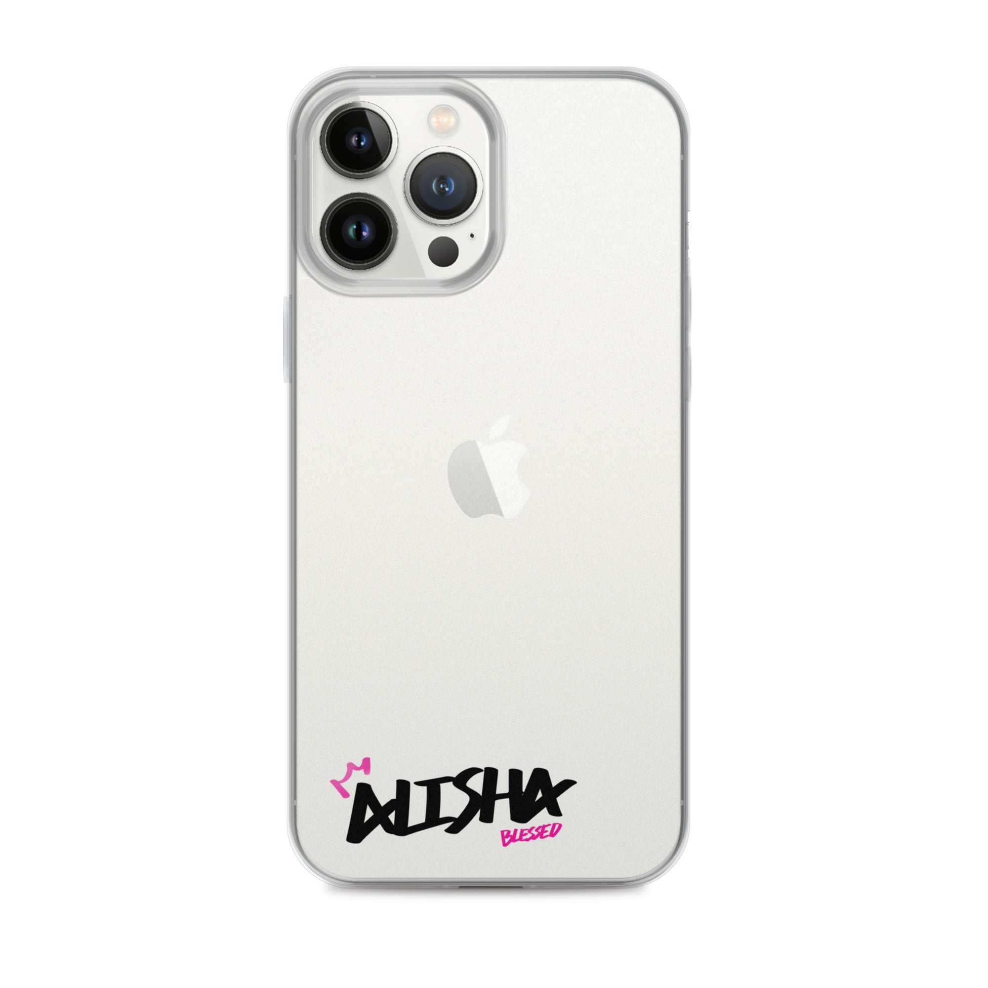 Clear iPhone Case - Alisha Blessed