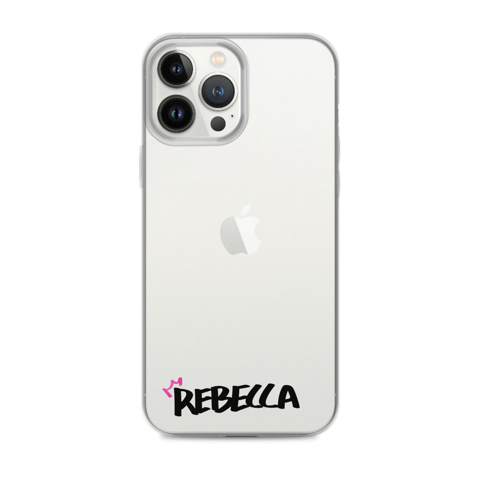 Clear iPhone Case - Rebecca