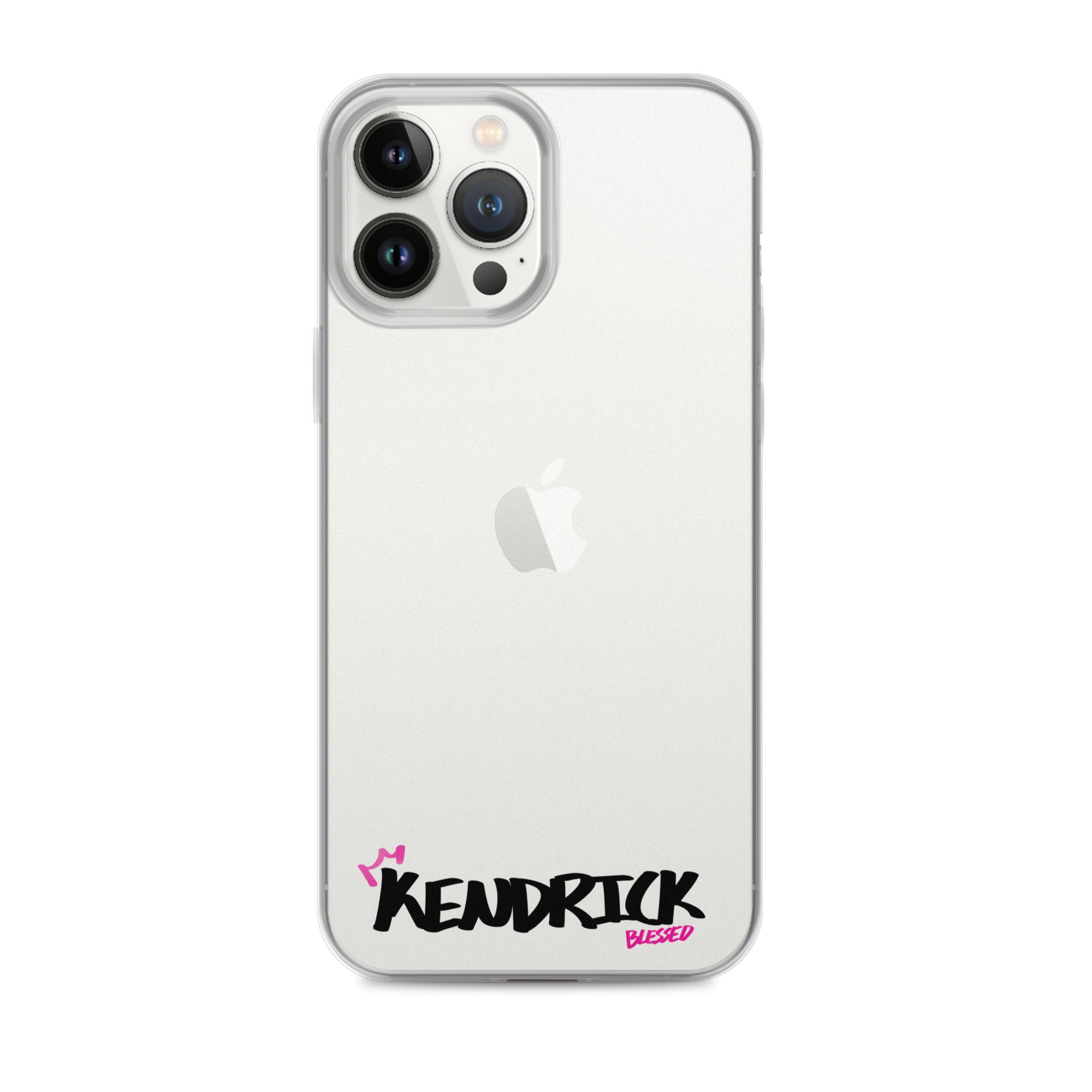 Clear iPhone Case - Kendrick Blessed