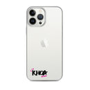 Clear iPhone Case - Khoa Blessed