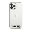 Clear iPhone Case - Timothy Blessed