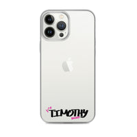 Clear iPhone Case - Timothy Blessed