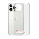 Clear iPhone Case - Andres Blessed