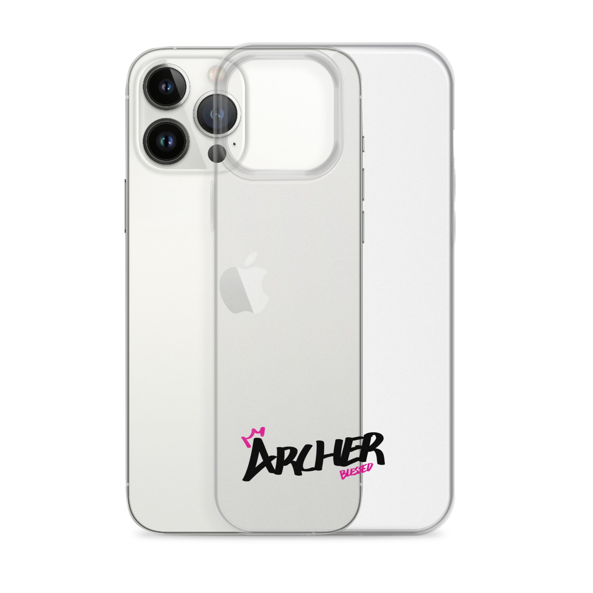 Clear iPhone Case - Archer Blessed