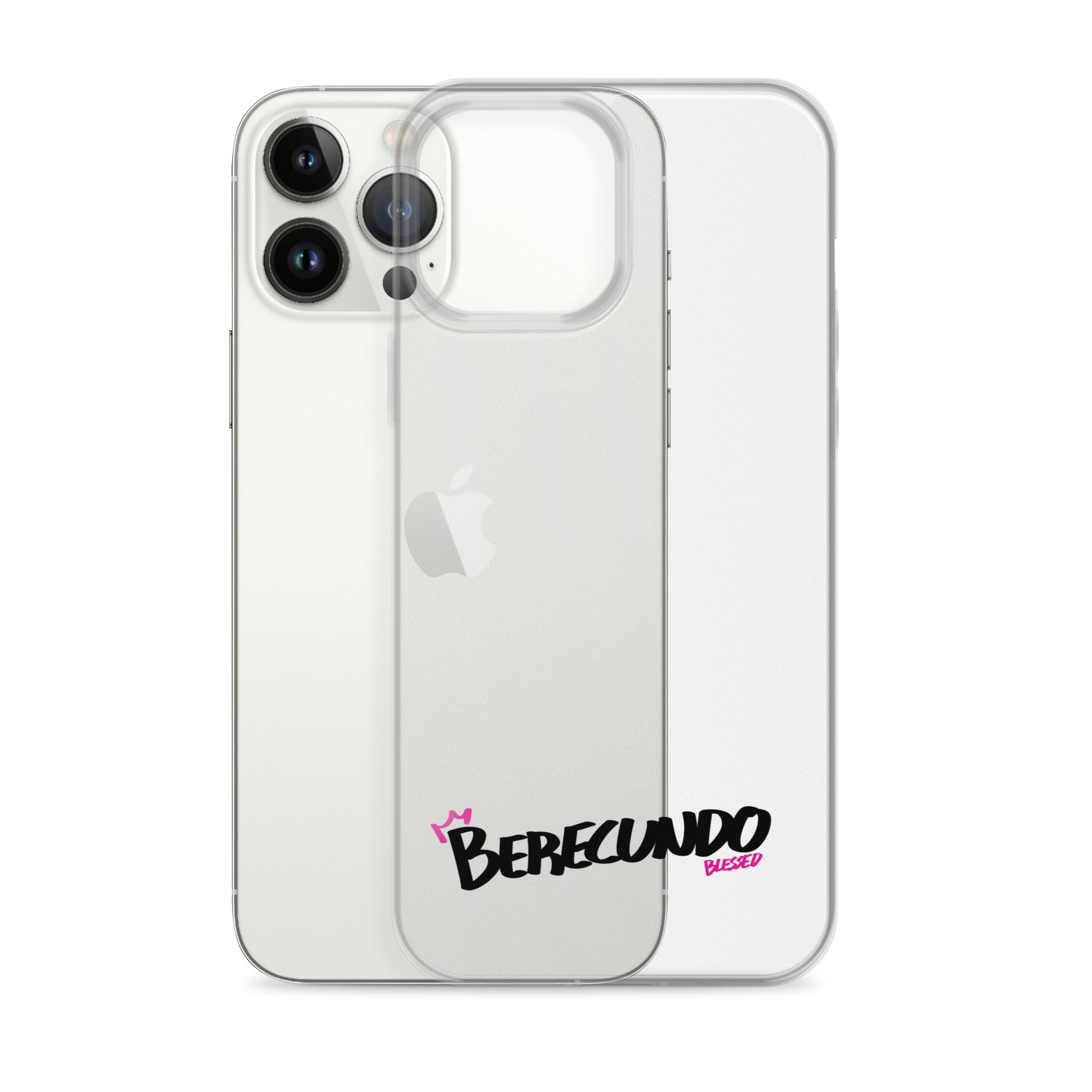 Clear iPhone Case - Berecundo Blessed