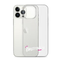 Clear iPhone Case - Brittney Blessed