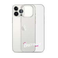 Clear iPhone Case - Brittney Blessed