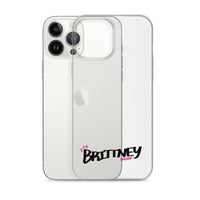 Clear iPhone Case - Brittney Blessed