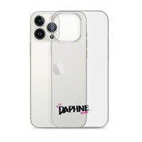 Clear iPhone Case - Daphne Blessed