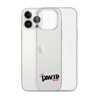 Clear iPhone Case - David Blessed