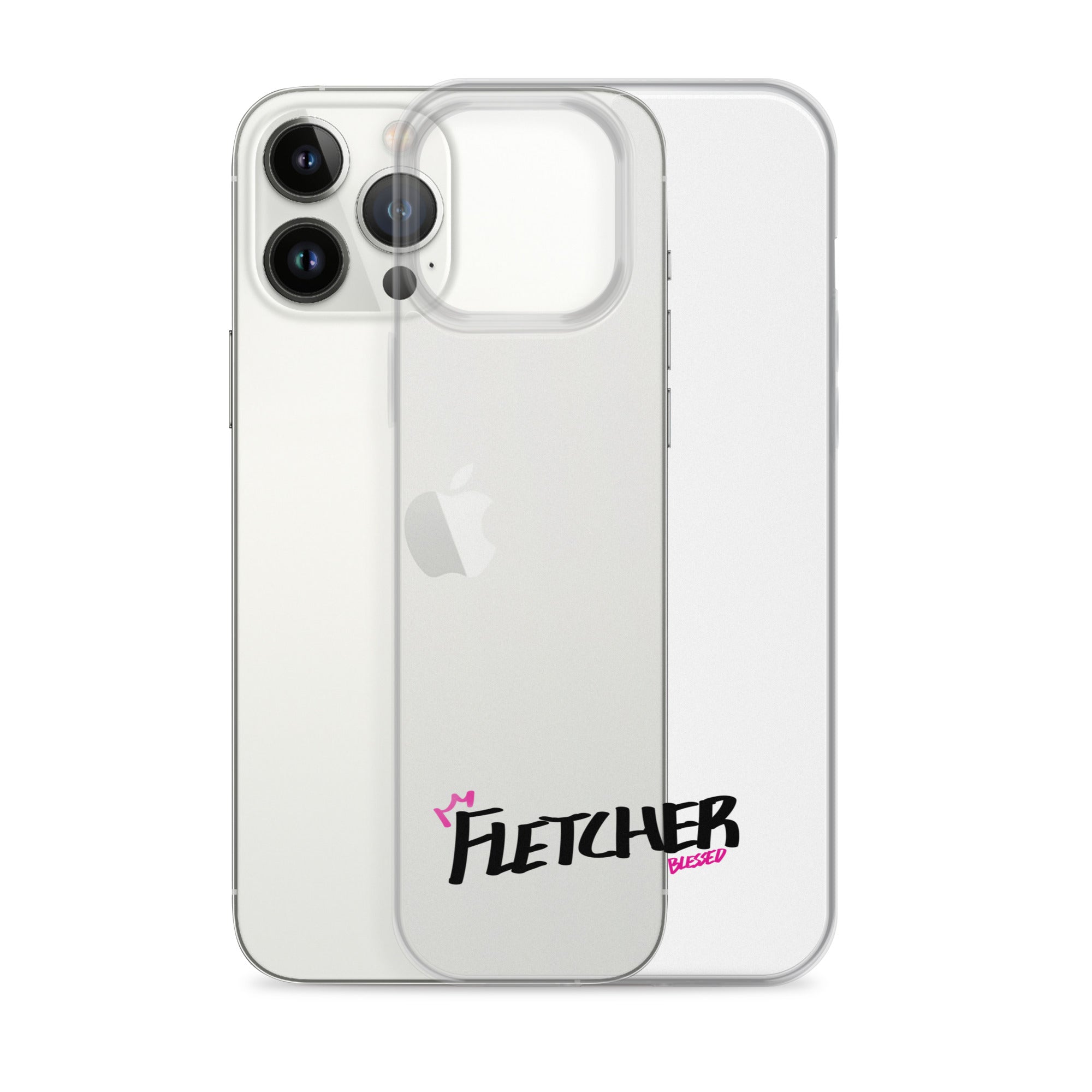 Clear iPhone Case - Fletcher Blessed