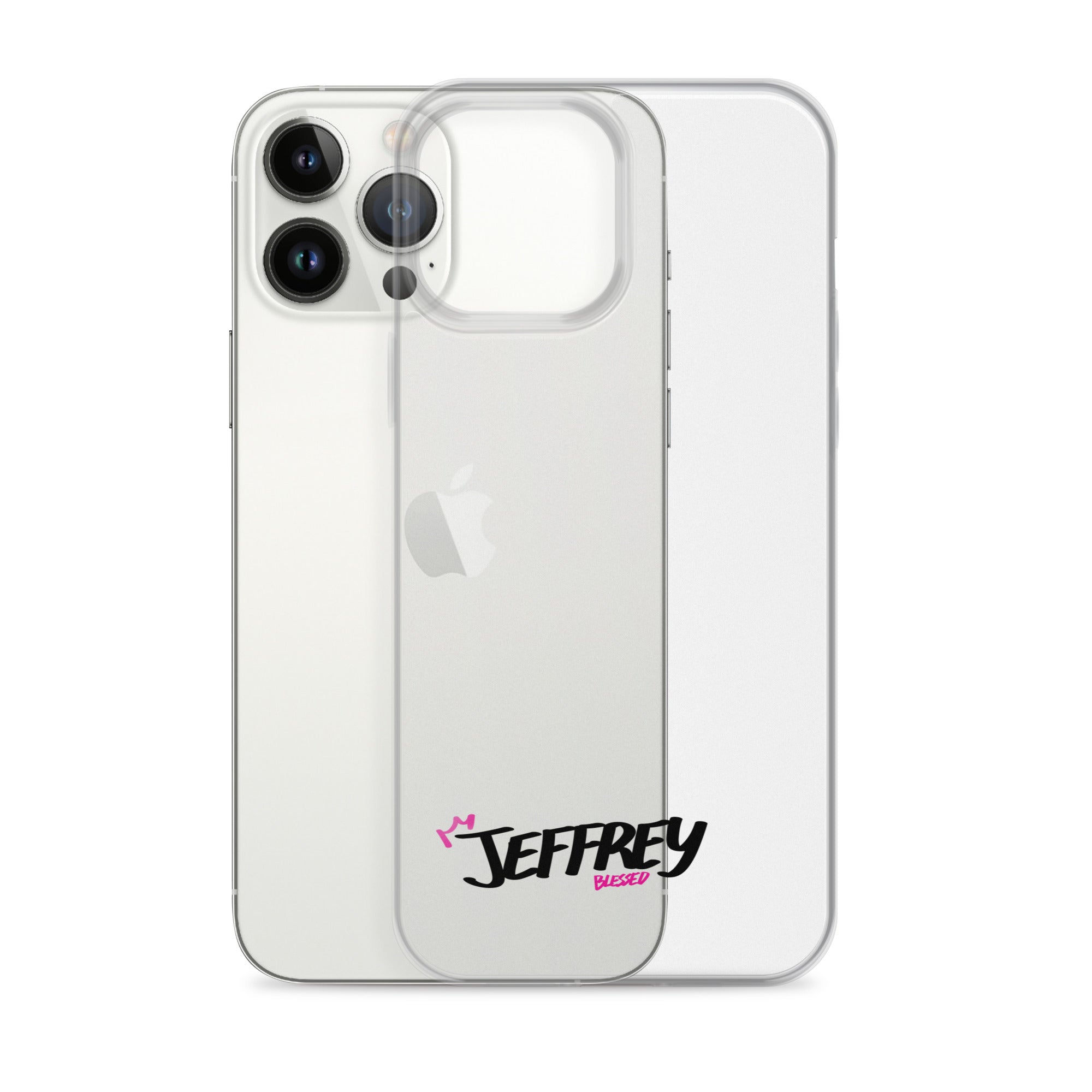 Clear iPhone Case - Jeffrey Blessed