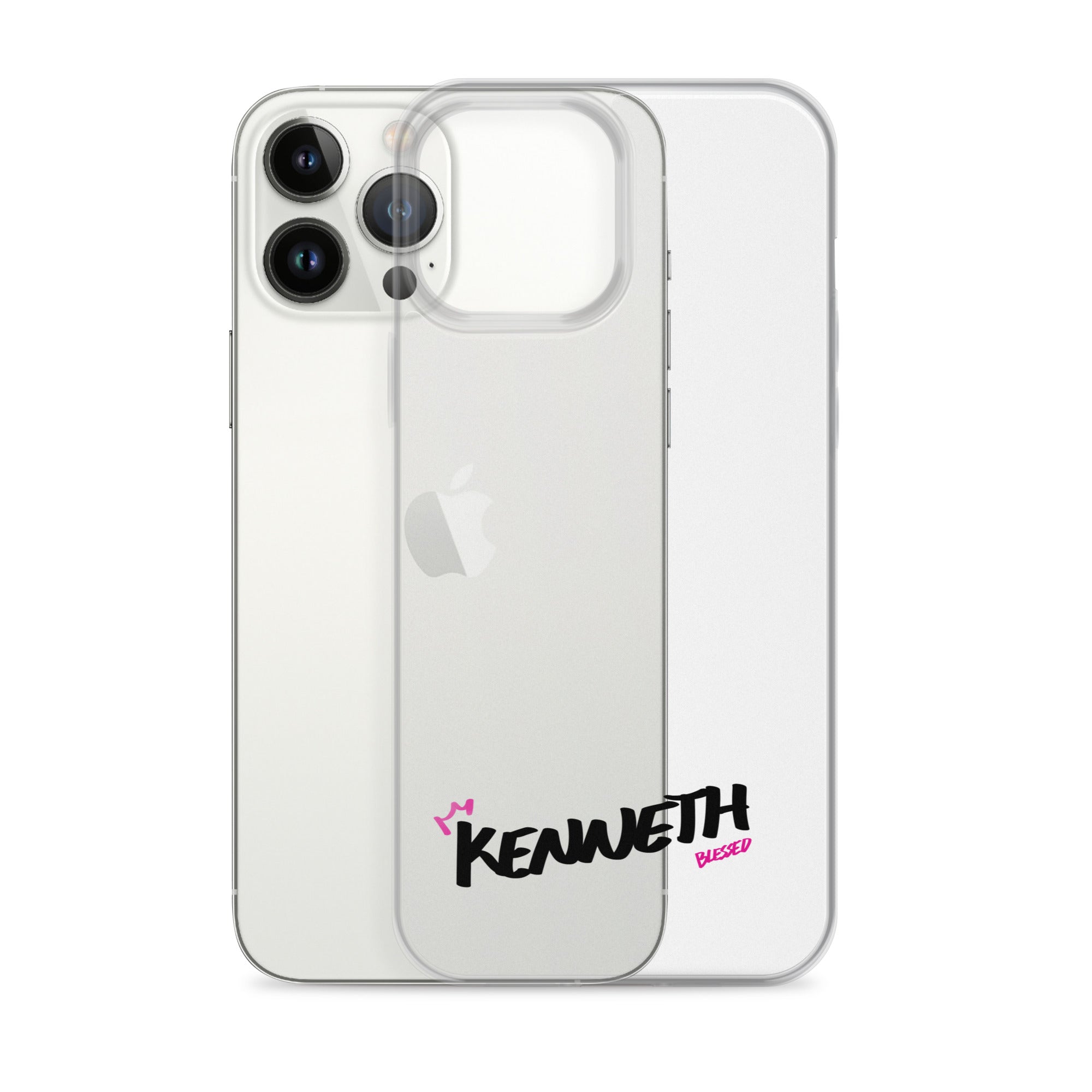 Clear iPhone Case - Kenneth Blessed