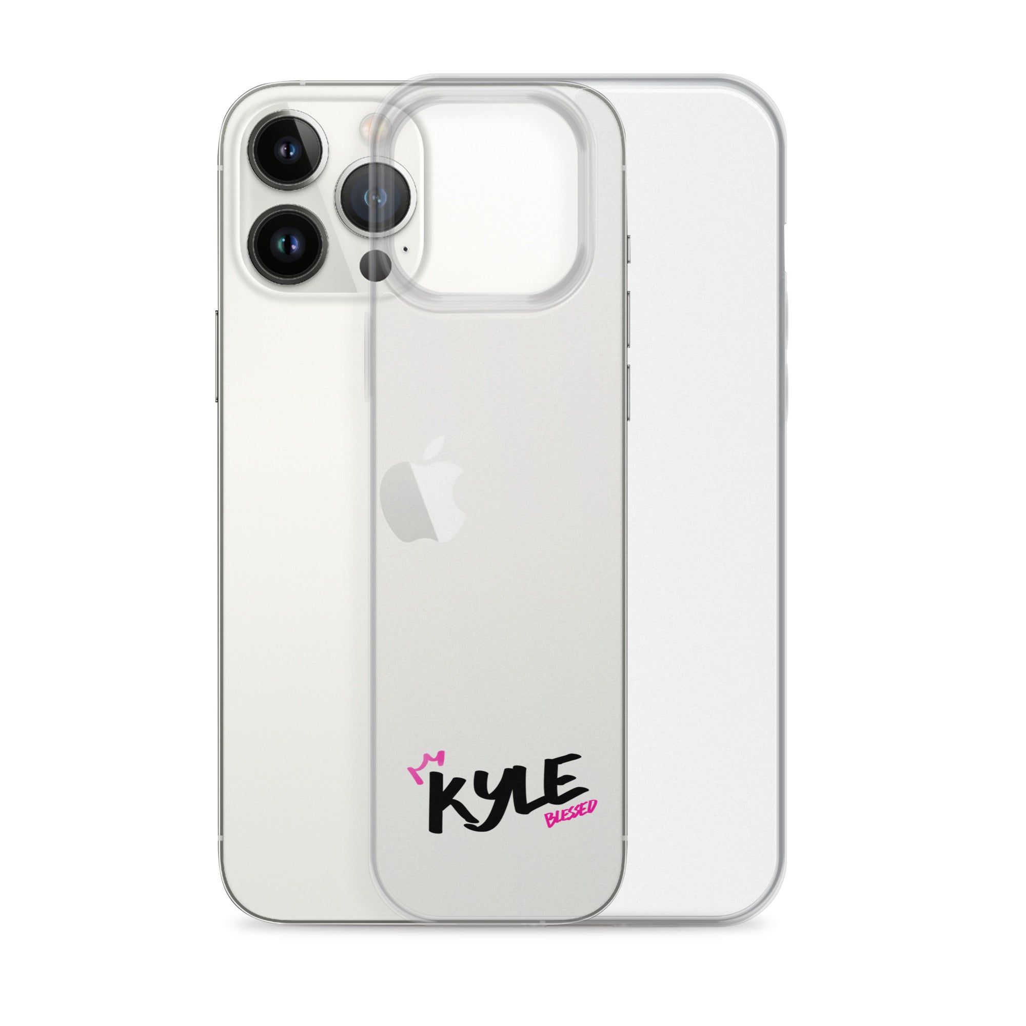 Clear iPhone Case - Kyle Blessed