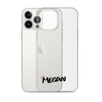 Clear iPhone Case - Megan