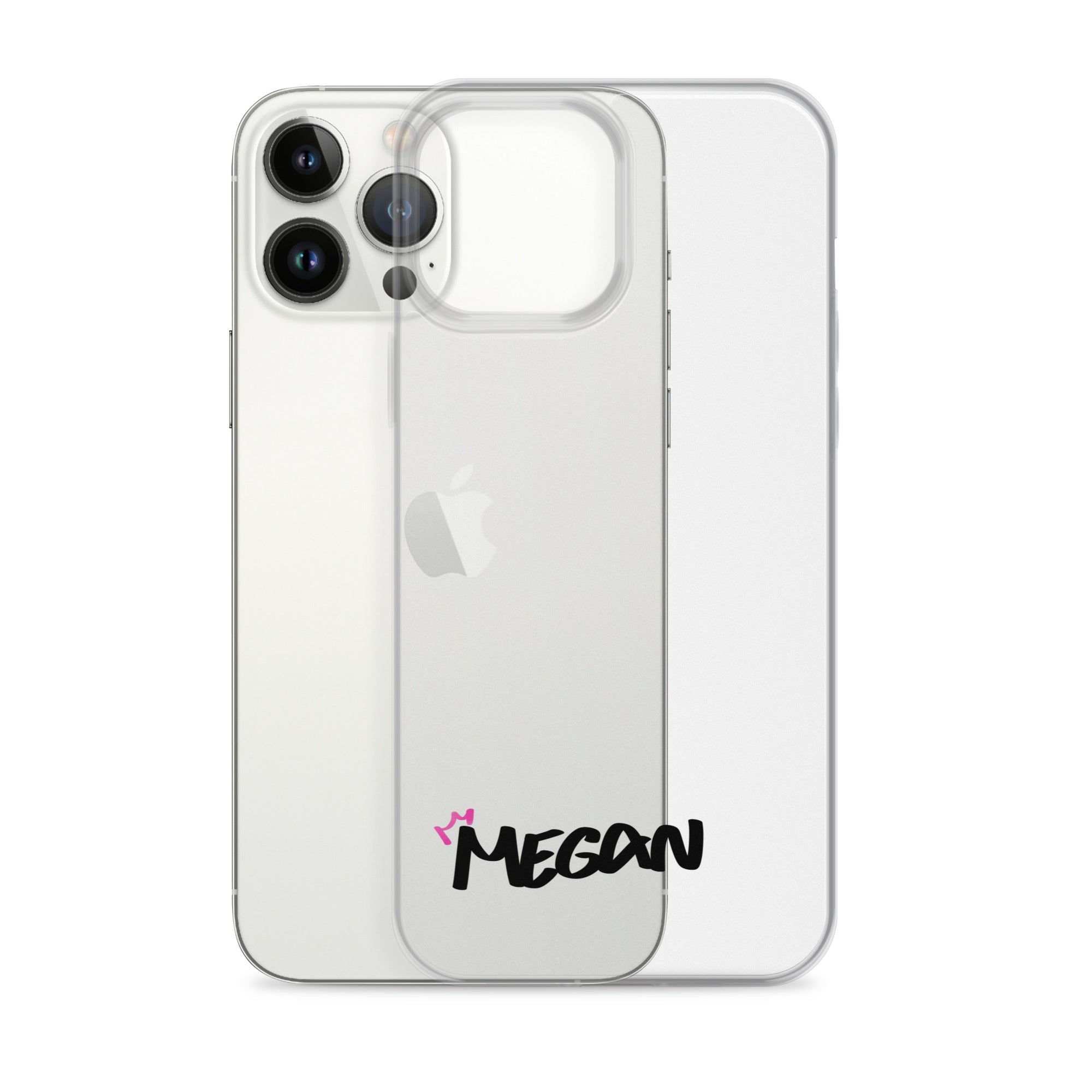 Clear iPhone Case - Megan