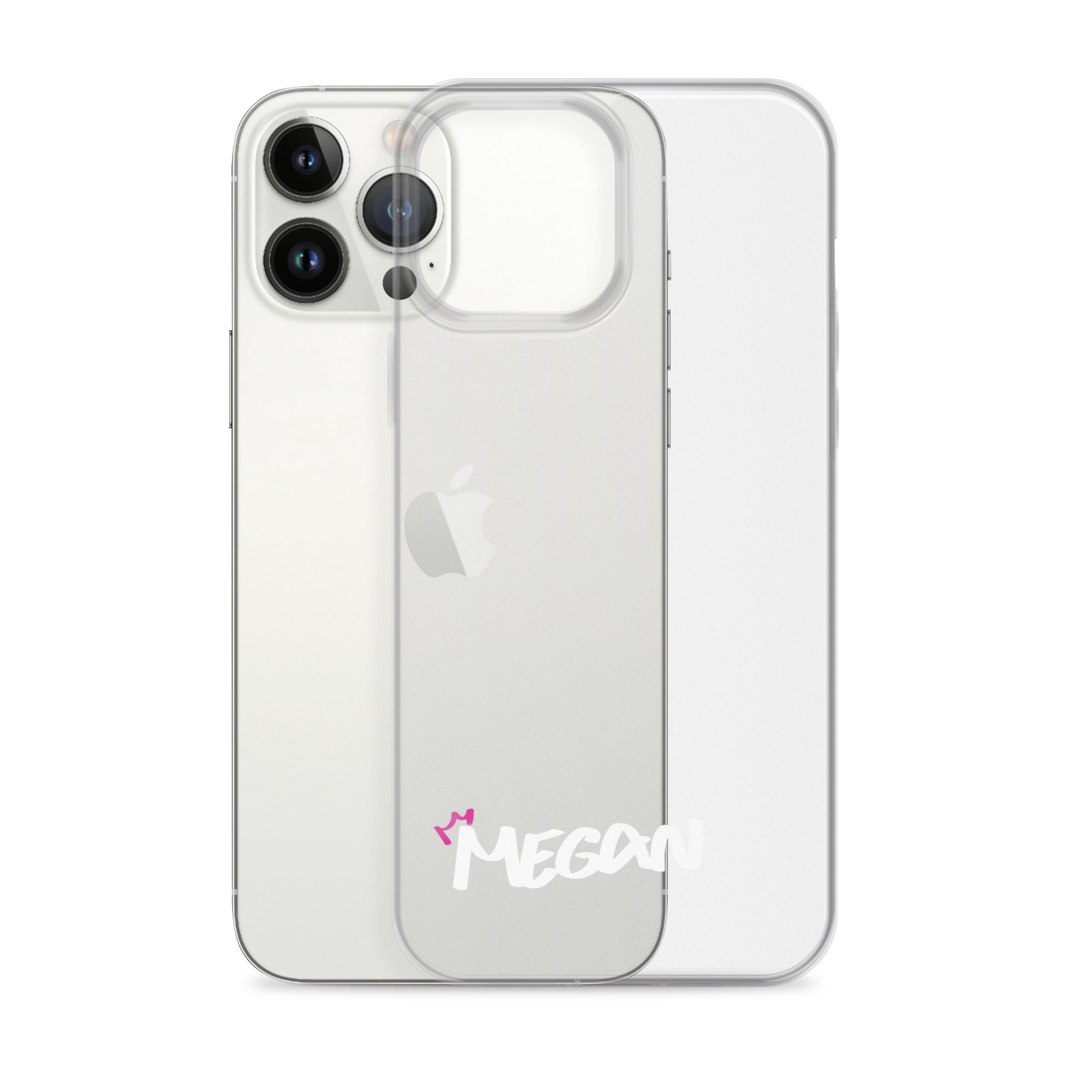 Clear iPhone Case - Megan