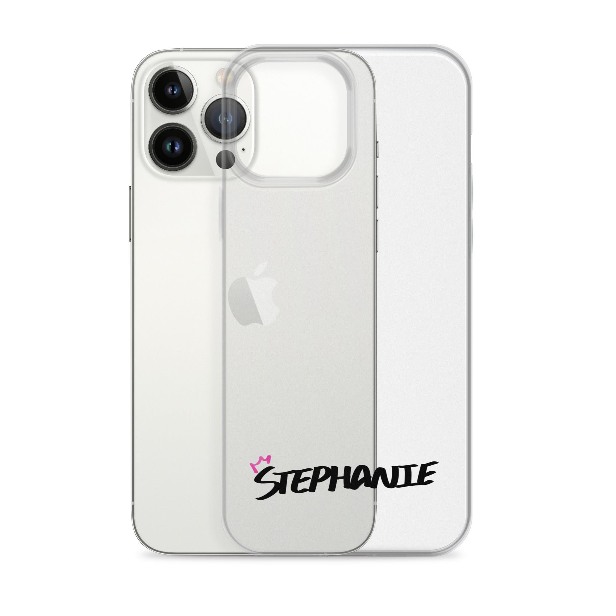 Clear iPhone Case - Stephanie