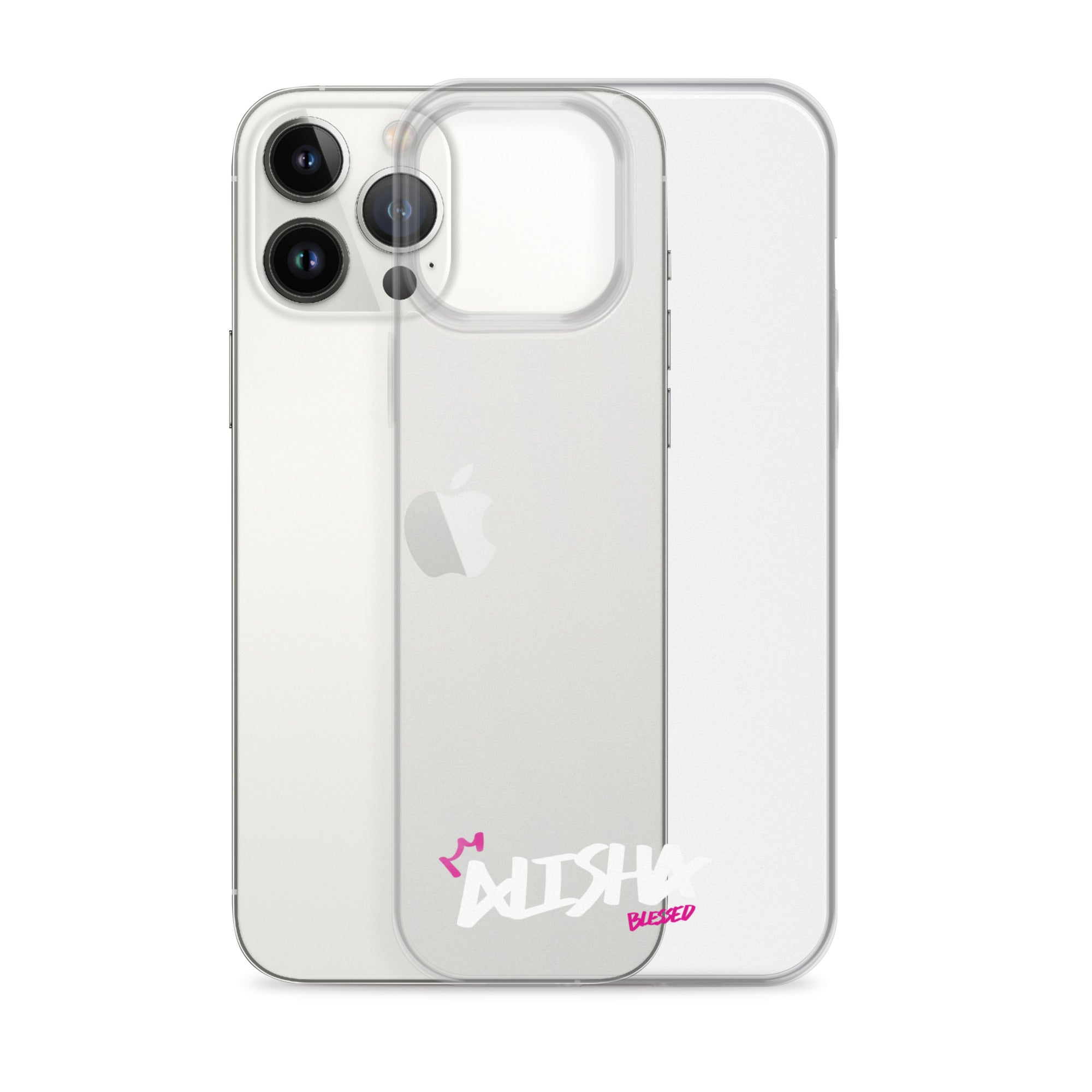 Clear iPhone Case - Alisha Blessed