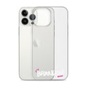 Clear iPhone Case - Brandon Blessed