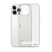 Clear iPhone Case - Brandon Blessed