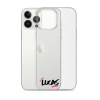 Clear iPhone Case - Lucas Blessed