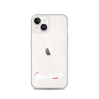 Clear iPhone Case - Brittney Blessed