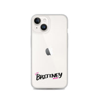 Clear iPhone Case - Brittney Blessed