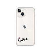 Clear iPhone Case - Carol