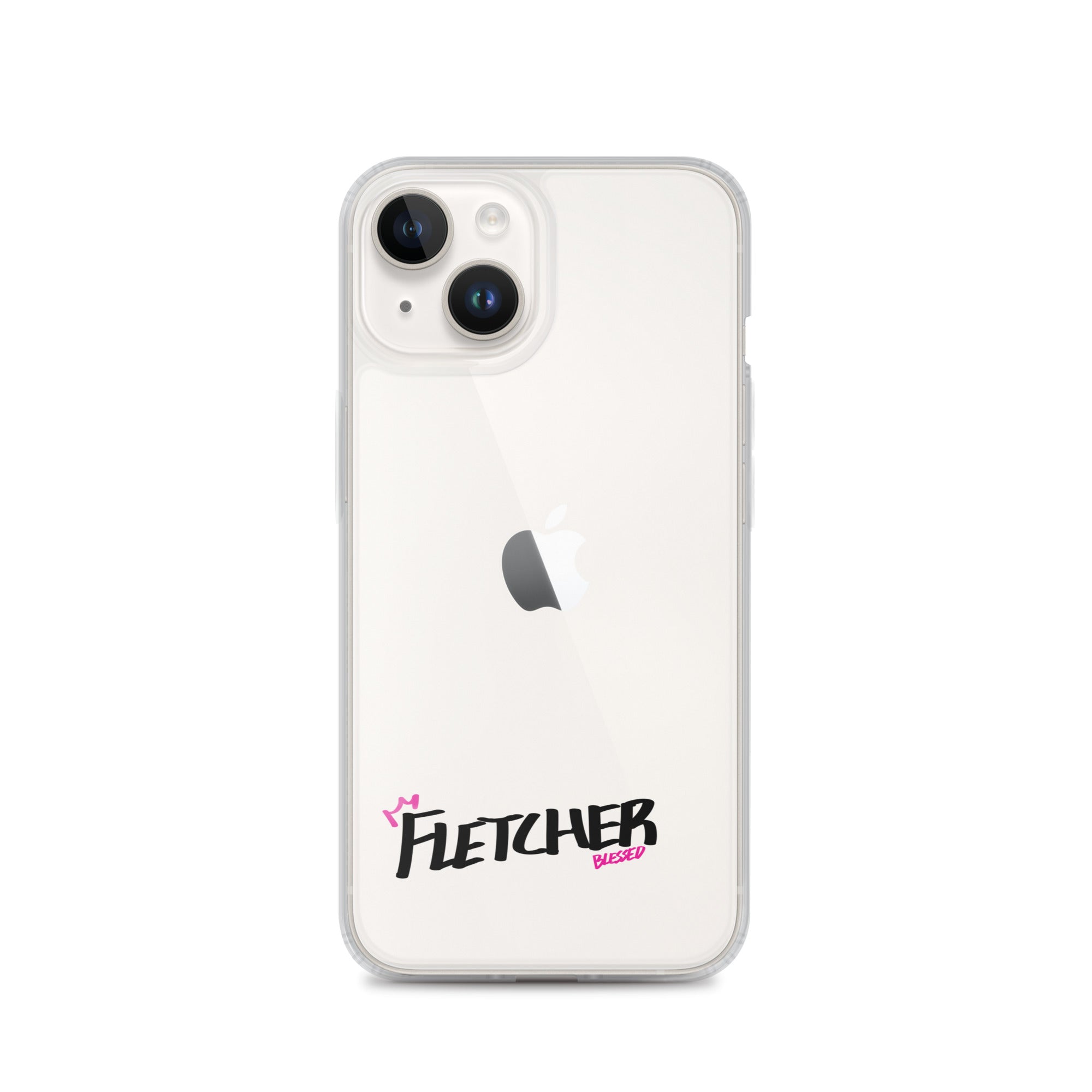 Clear iPhone Case - Fletcher Blessed