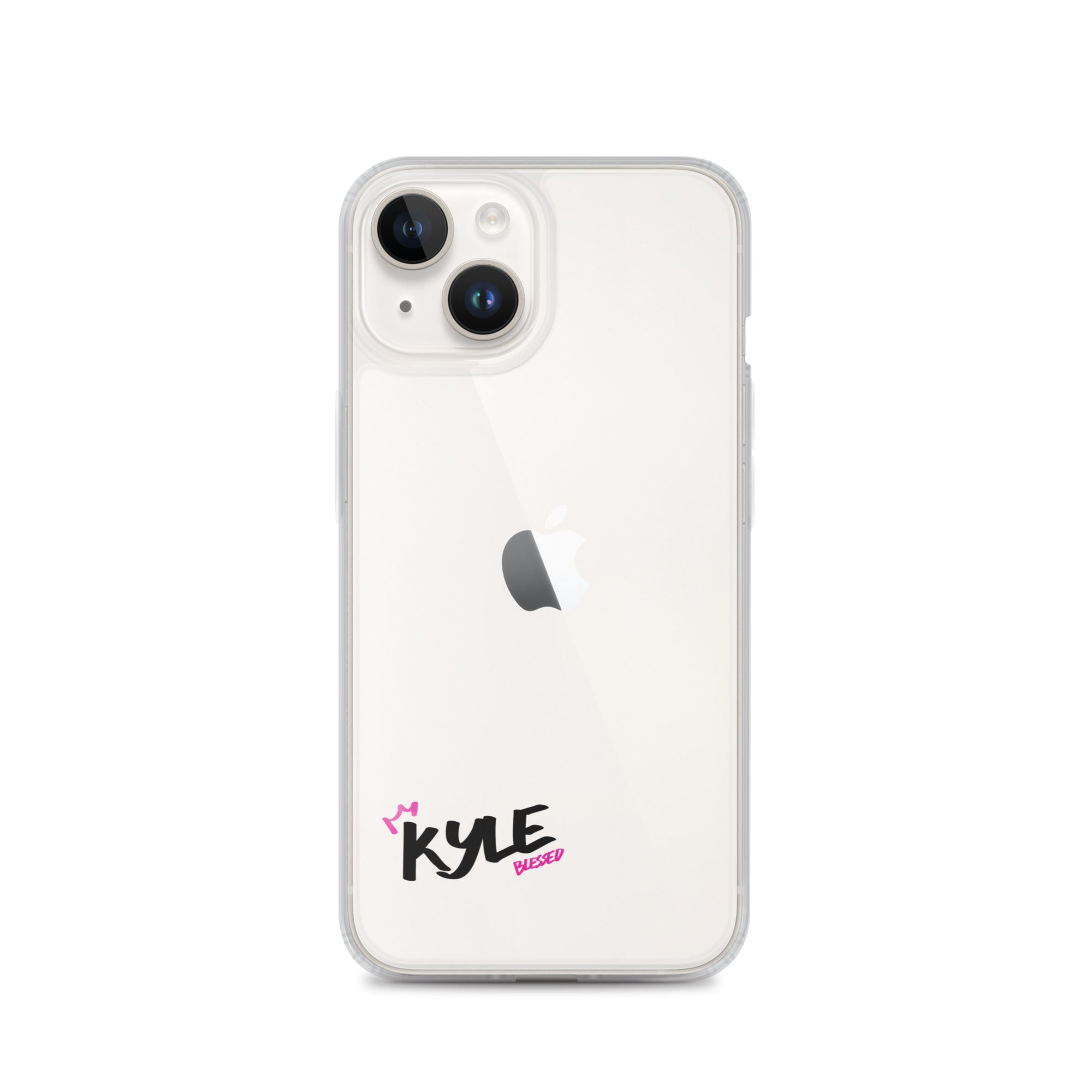 Clear iPhone Case - Kyle Blessed