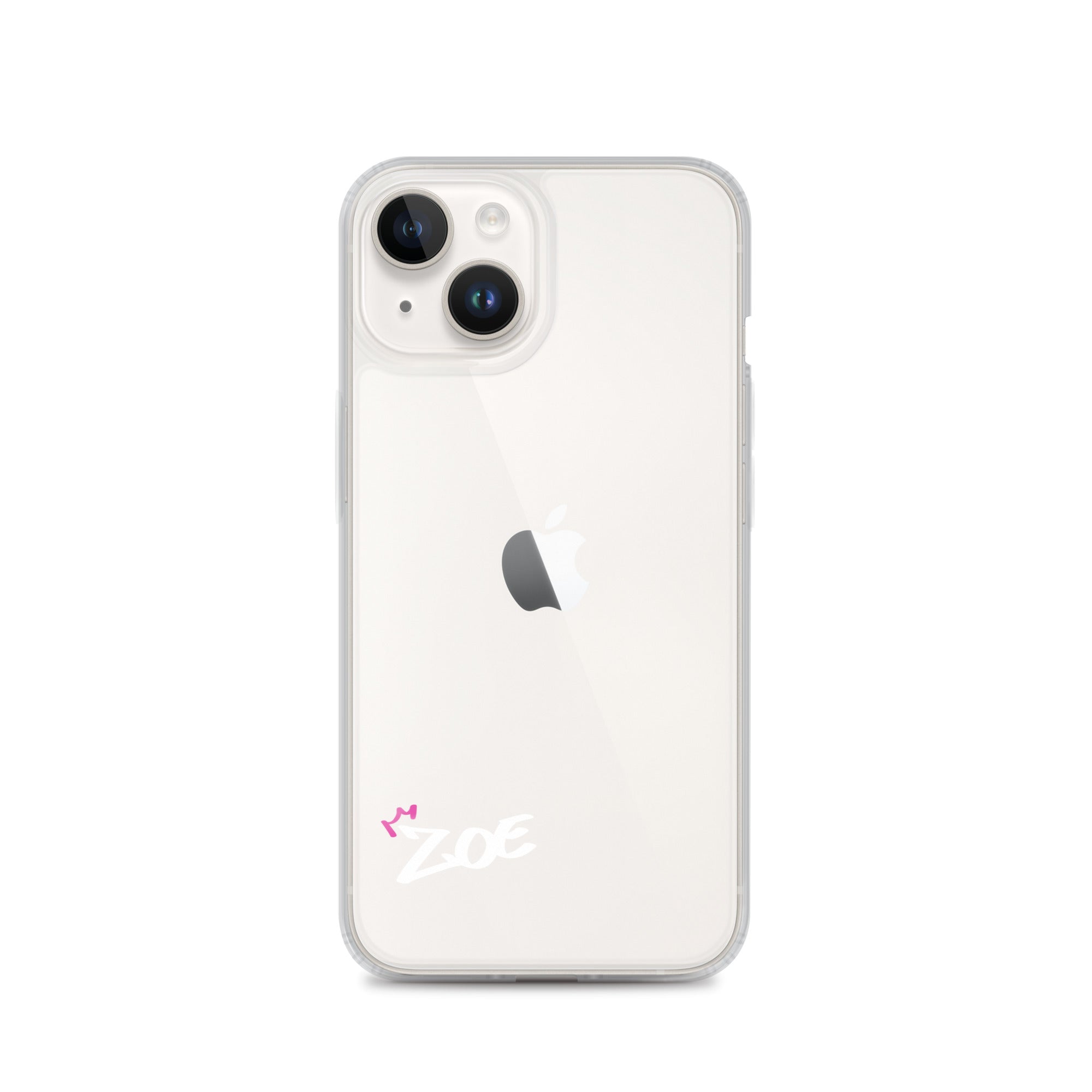 Clear iPhone Case - Zoe