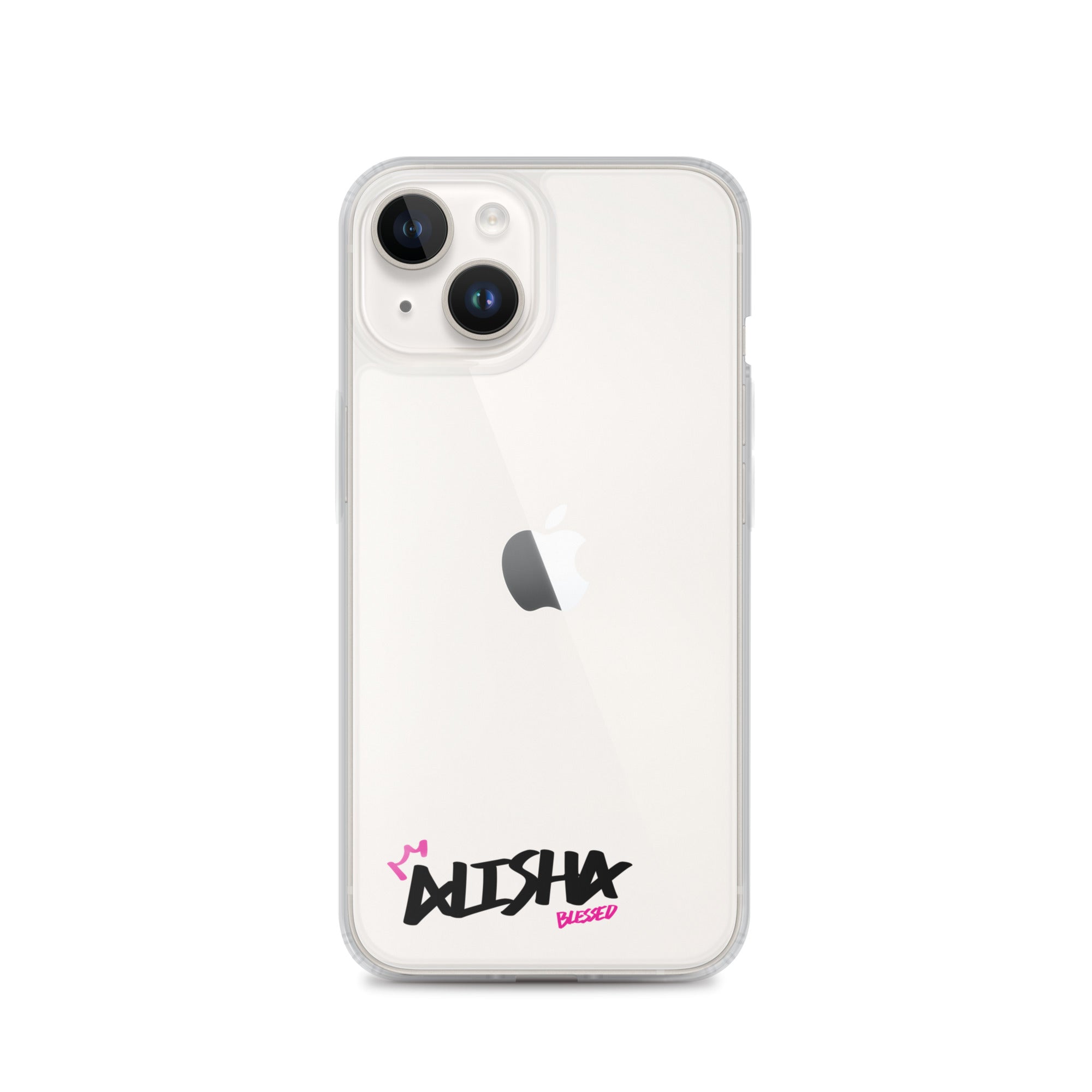 Clear iPhone Case - Alisha Blessed