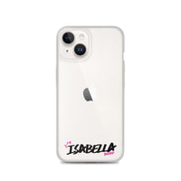 Clear iPhone Case - Isabella Blessed