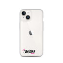 Clear iPhone Case - Jason Blessed