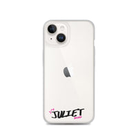 Clear iPhone Case - Juliet Blessed