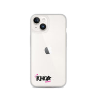 Clear iPhone Case - Khoa Blessed