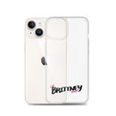 Clear iPhone Case - Brittney Blessed