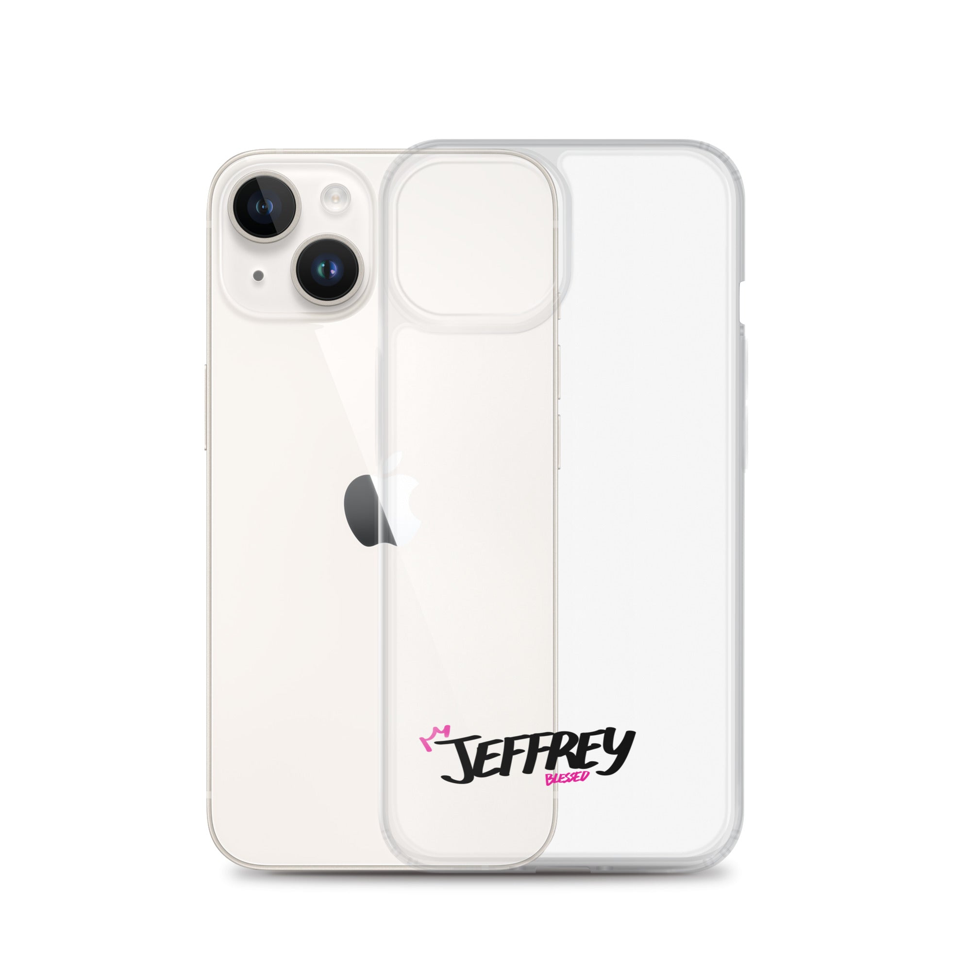 Clear iPhone Case - Jeffrey Blessed