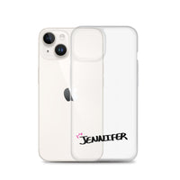 Clear iPhone Case - Jennifer