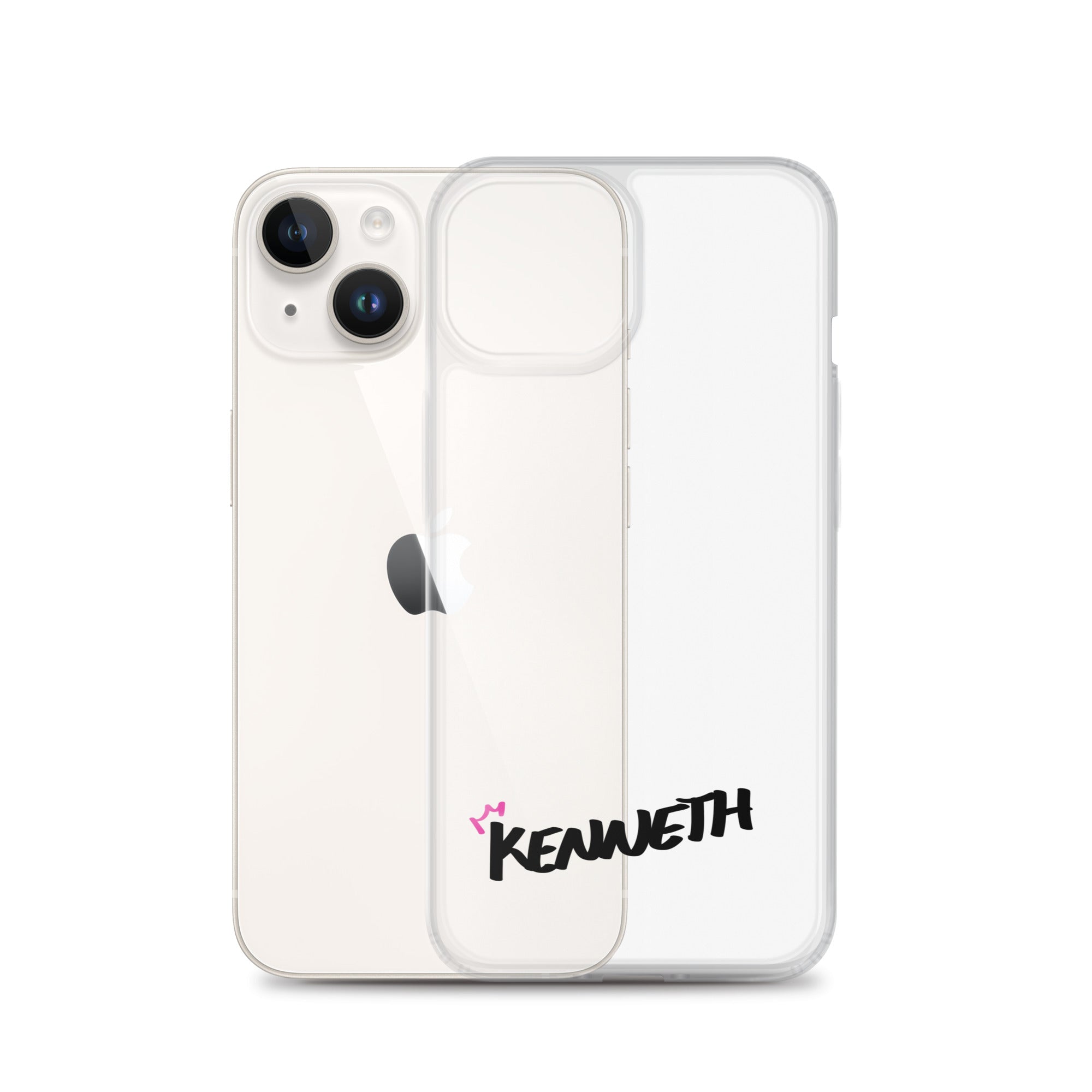 Clear iPhone Case - Kenneth