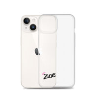 Clear iPhone Case - Zoe