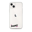 Clear iPhone Case - Andres Blessed