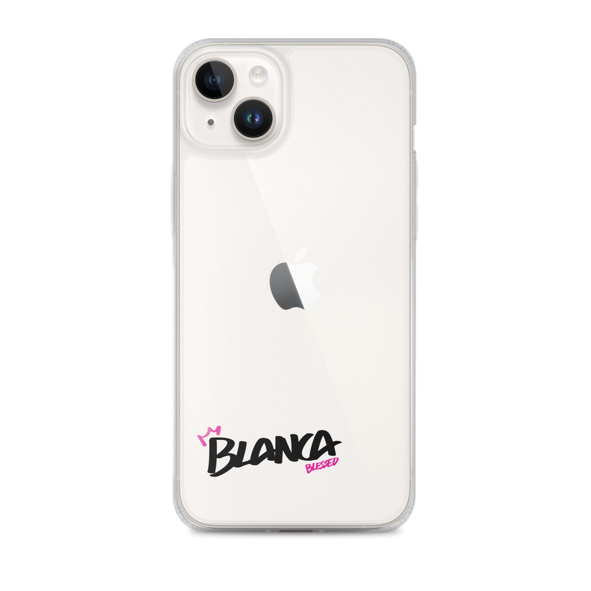 Clear iPhone Case - Blanca Blessed