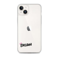 Clear iPhone Case - Brian