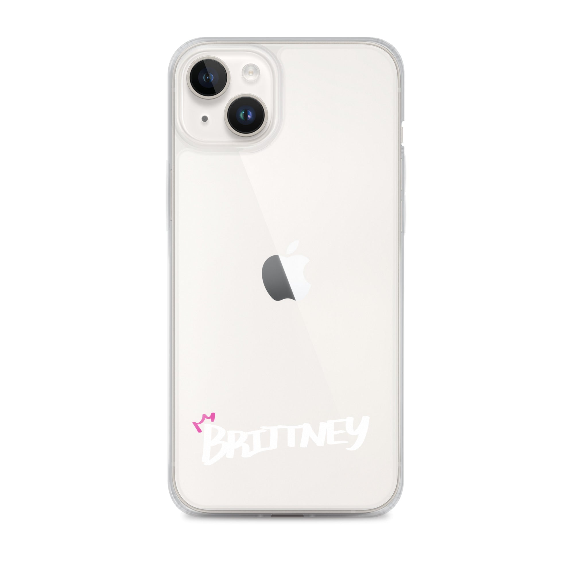 Clear iPhone Case - Brittney