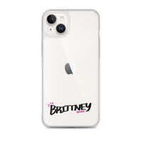 Clear iPhone Case - Brittney Blessed