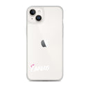 Clear iPhone Case - Carlos