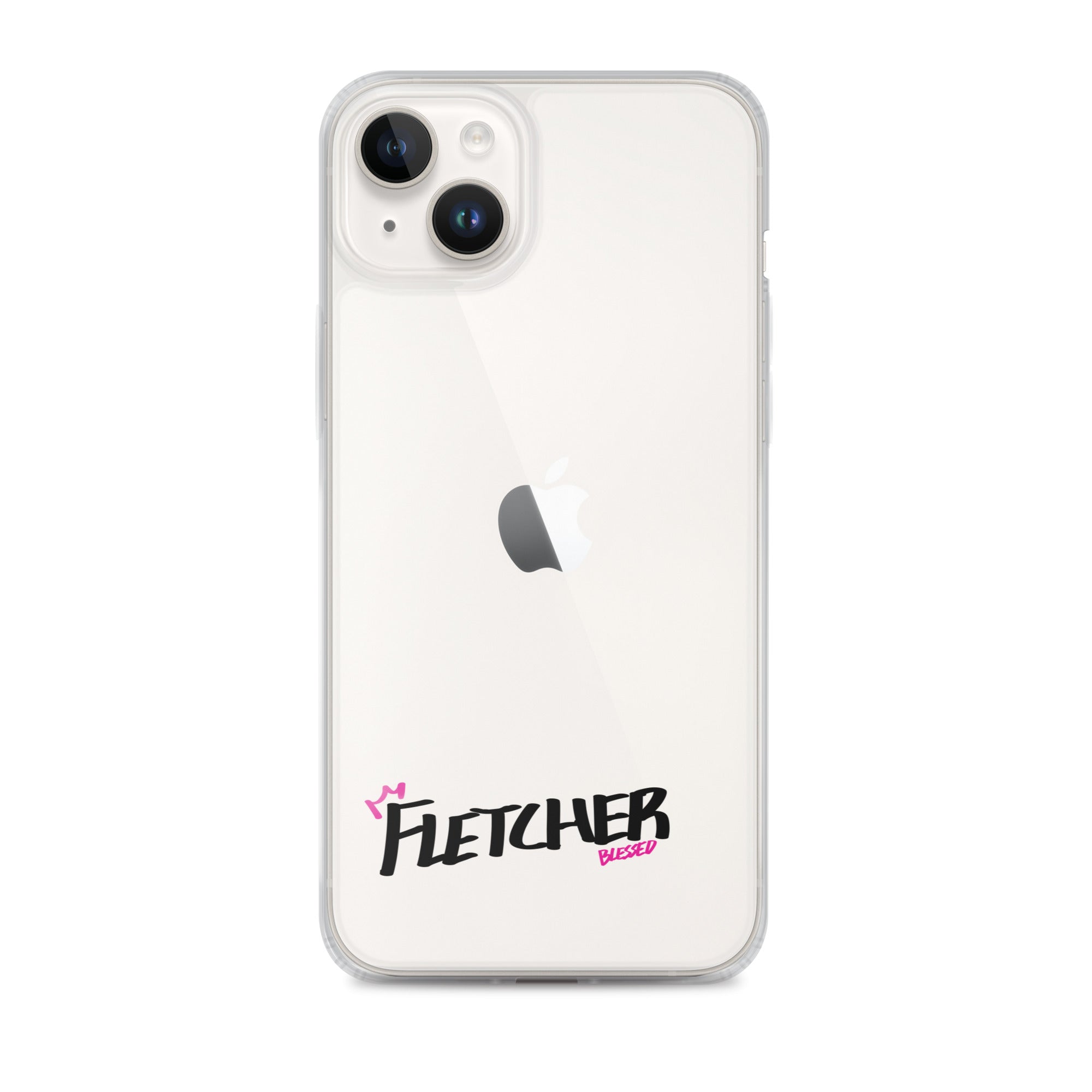 Clear iPhone Case - Fletcher Blessed